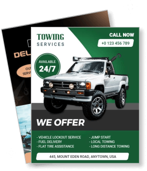 24 7 towing services vehicle lockout fuel delivery flat tire assistance template