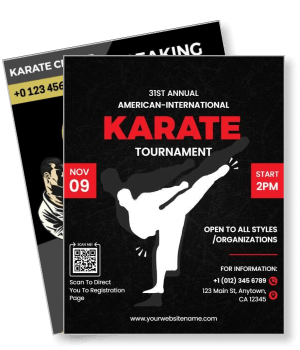 31st annual american international karate tournament november event template