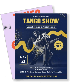 a night to remember tango show event details austin tx template