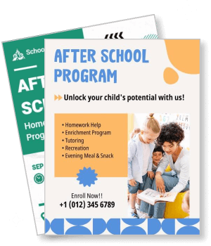 after school program homework help enrichment activities template