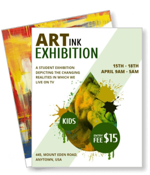 art ink exhibition student showcase event april dates location entry fee template