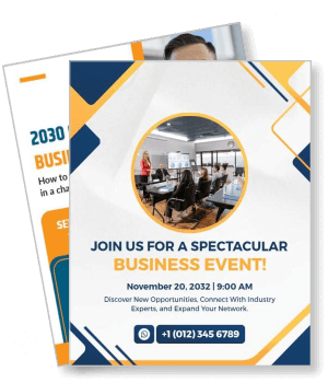 business event november networking opportunity industry experts template