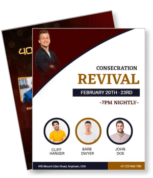 consecration revival event february 20th 23rd nightly template