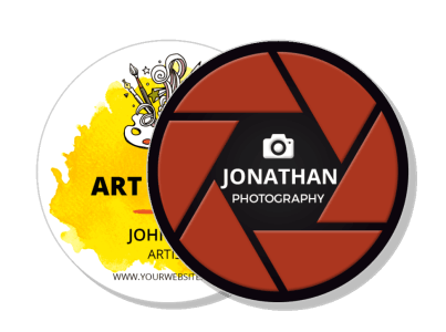 creative professional business cards art photography design template