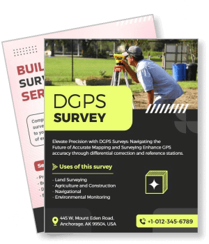 dgps survey accurate mapping construction agriculture anchorage template