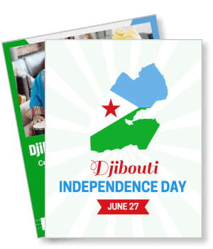 djibouti independence day celebration june 27 design template