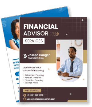 financial advisor services professional planning retirement education savings template