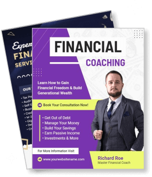 financial coaching consultation with master financial coach template