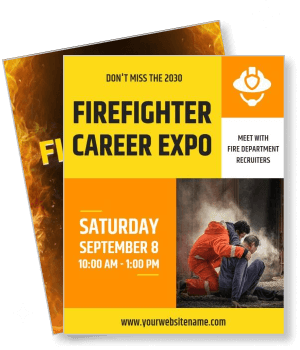 firefighter career expo 2023 event recruitment opportunity template