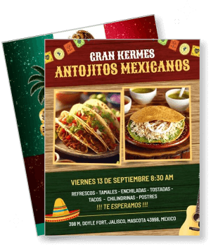 gran kermes antojitos mexicanos event with food images description template