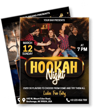 hookah night event march 12 7pm anchorage ladies free entry template