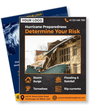 hurricane preparedness determine your risk storm flooding survival guide template