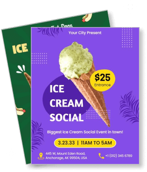 ice cream social event anchorage march 2023 template