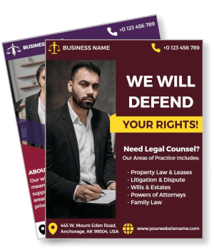 legal services defend your rights attorney template