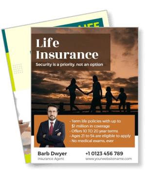 life insurance family security coverage policies template