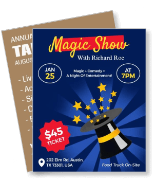 magic show with richard roe january 25 austin event details template
