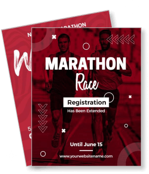 marathon race registration with extended deadline until june 15 template