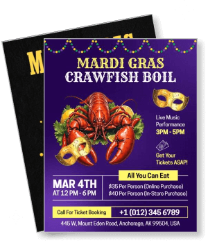 mardi gras crawfish boil event live music anchorage template