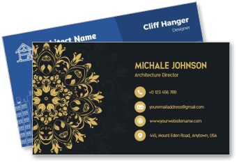 modern elegant business card design template