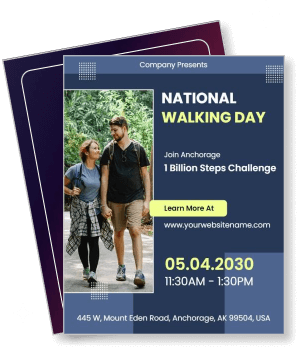 national walking day event 1 billion steps challenge anchorage template
