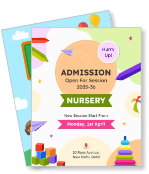 nursery admission open year 2035 2036 new session starts april template