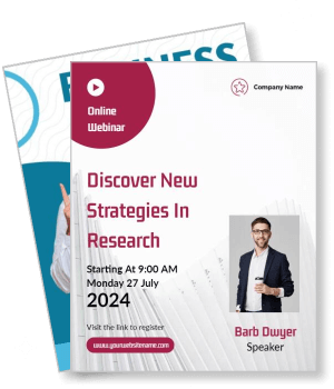 online webinar discover new strategies research july 2024 template