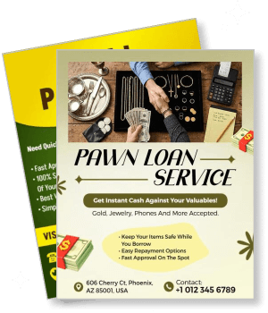 pawn loan service jewelry gold cash phoenix contact template