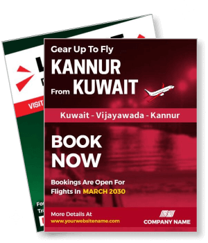promoting flights kannur kuwait march 2030 template