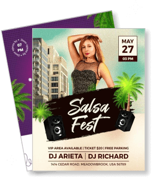 salsa fest dj arieta richard event may 27 music festival template