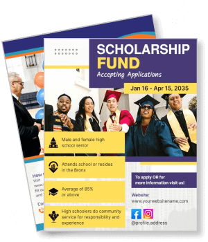 scholarship fund accepting applications high school students template