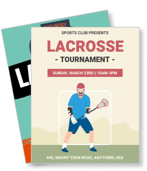 sports club lacrosse tournament sunday event details anytown usa template
