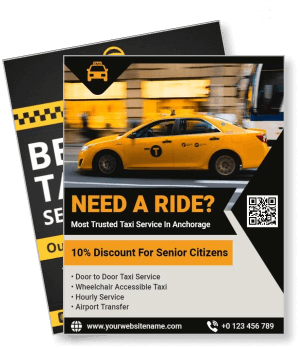 trusted taxi service anchorage yellow cab senior citizen discount promo template