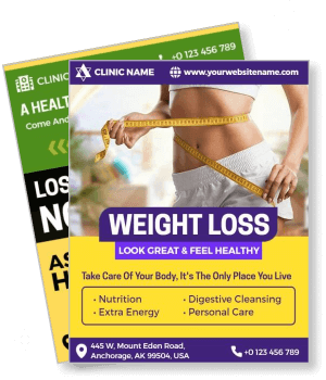 weight loss clinic health tips nutrition cleansing contact info template