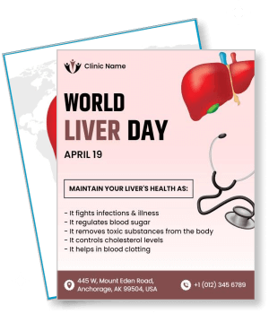 world liver day health benefits infographic april 19 anchorage clinic template