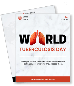 world tuberculosis day awareness clinic information template