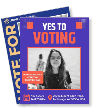 yes to voting with details for election day event template