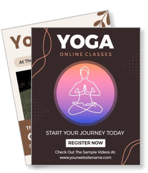 yoga online classes register now start your journey today template