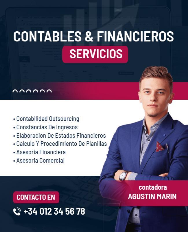 Accounting and Financial Services Flyer Template