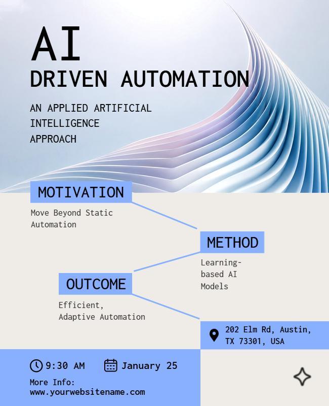 Adaptive Automation Conference Poster Template