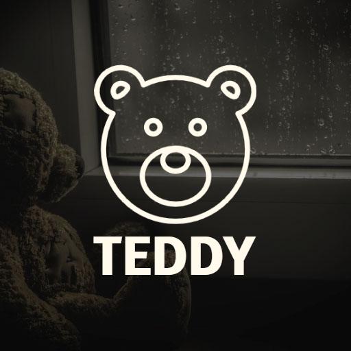 Adorable Teddy Bear Design Featuring Cute Character Logo Template