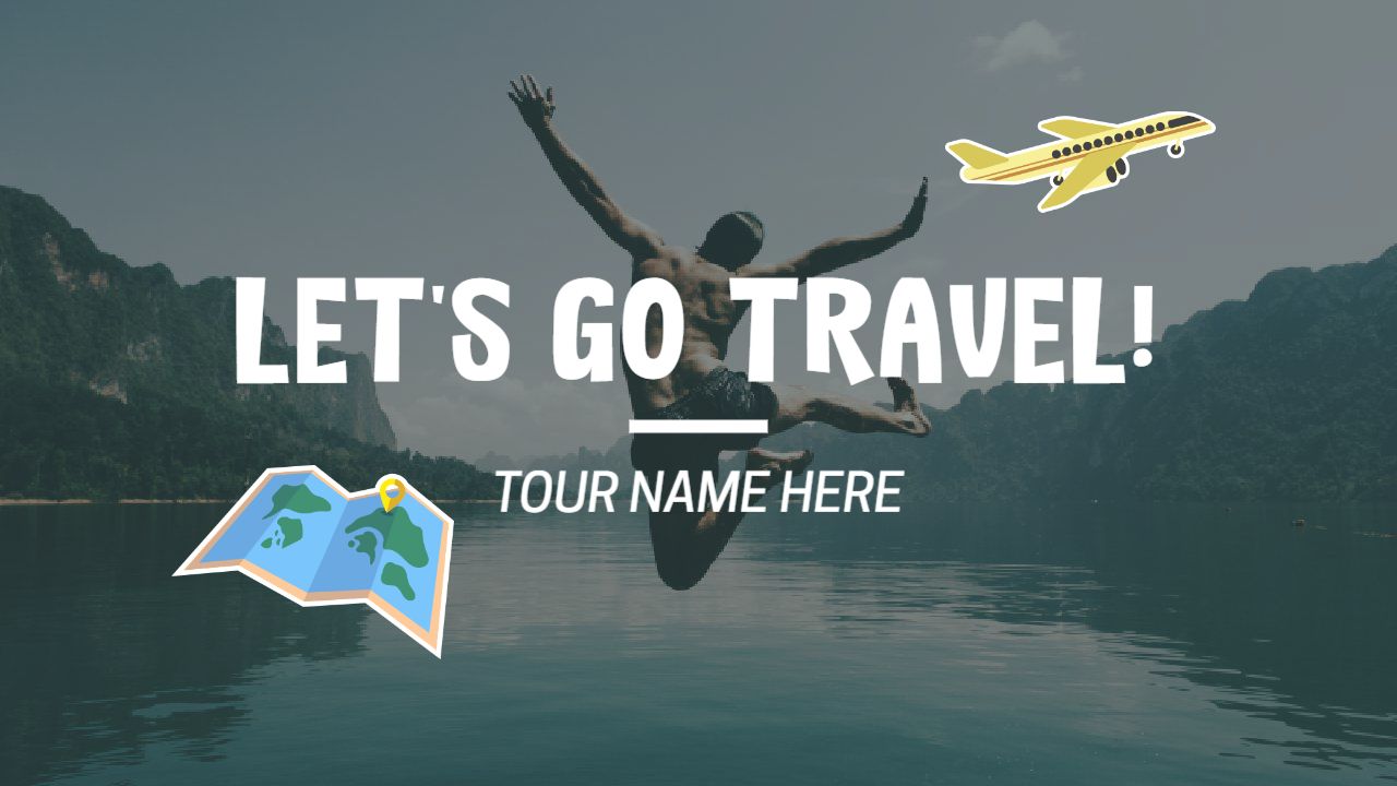 Adventure Travel Landscape Exploration YouTube Thumbnail Template