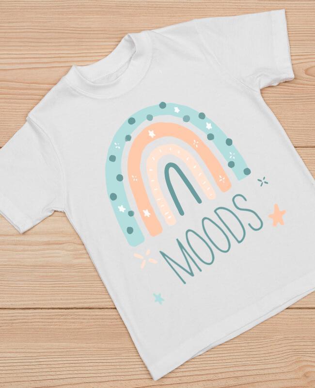 Alto and Mongoose Moods T Shirt Flyer Template