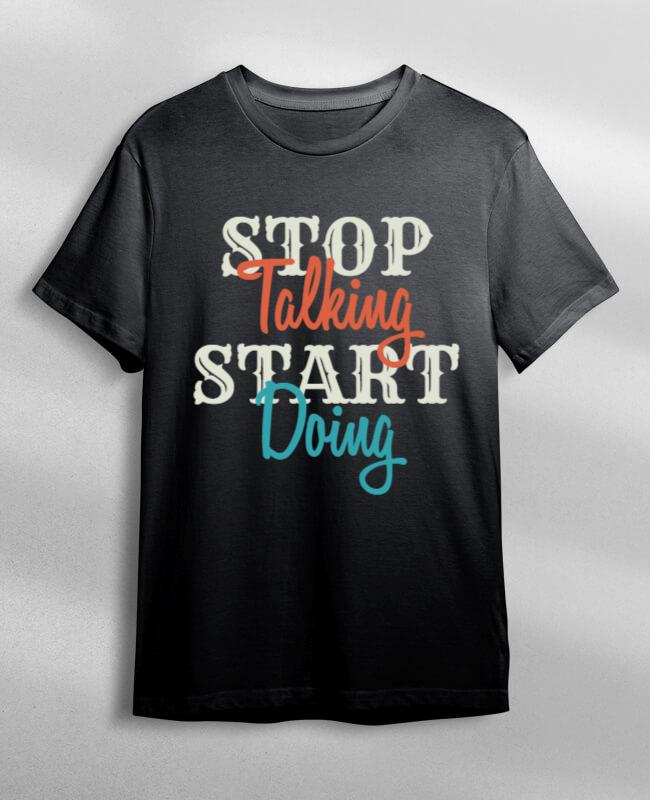 Alto and Silver Quote T Shirt Flyer Template