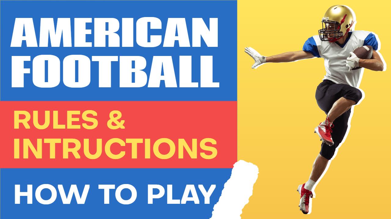 American Football Rules How to Play YouTube Thumbnail Template
