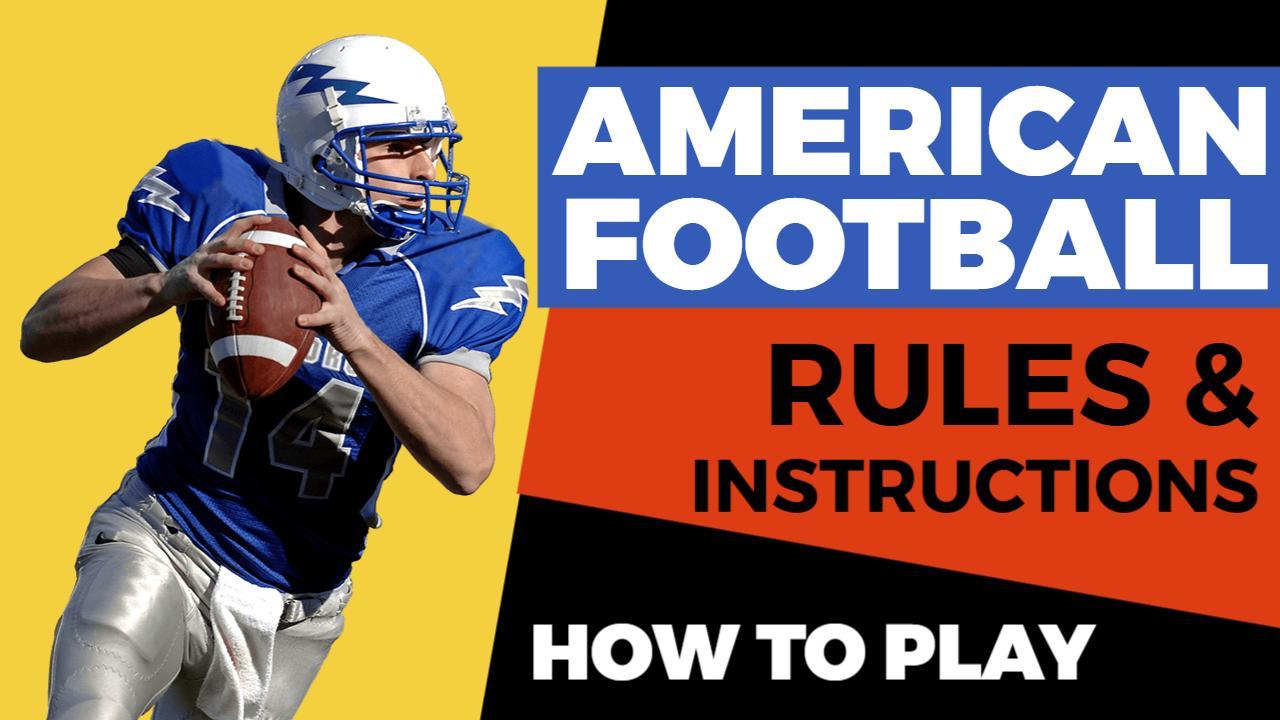 American Football Rules Instructions Guide YouTube Thumbnail Template