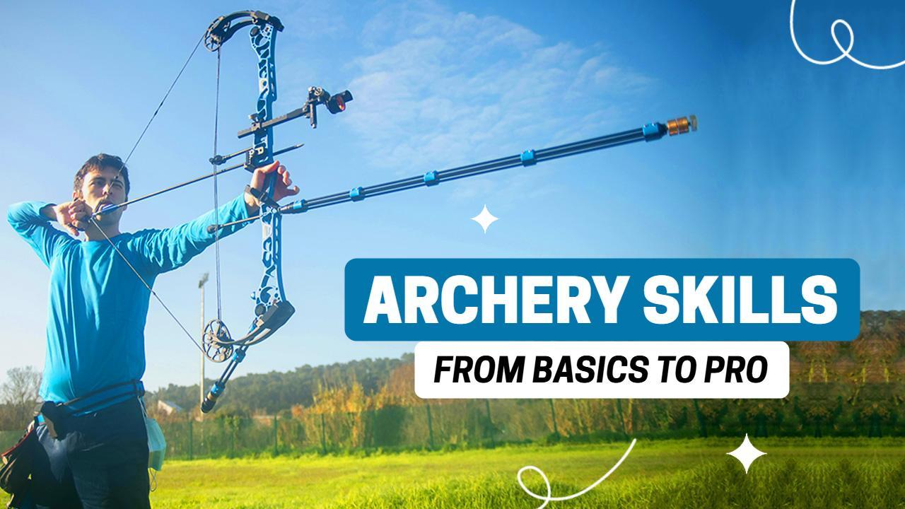 Archery Skills Training Guide Sports YouTube Thumbnail Template