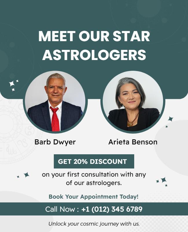 Astrology Consultation Promotion Flyer Template