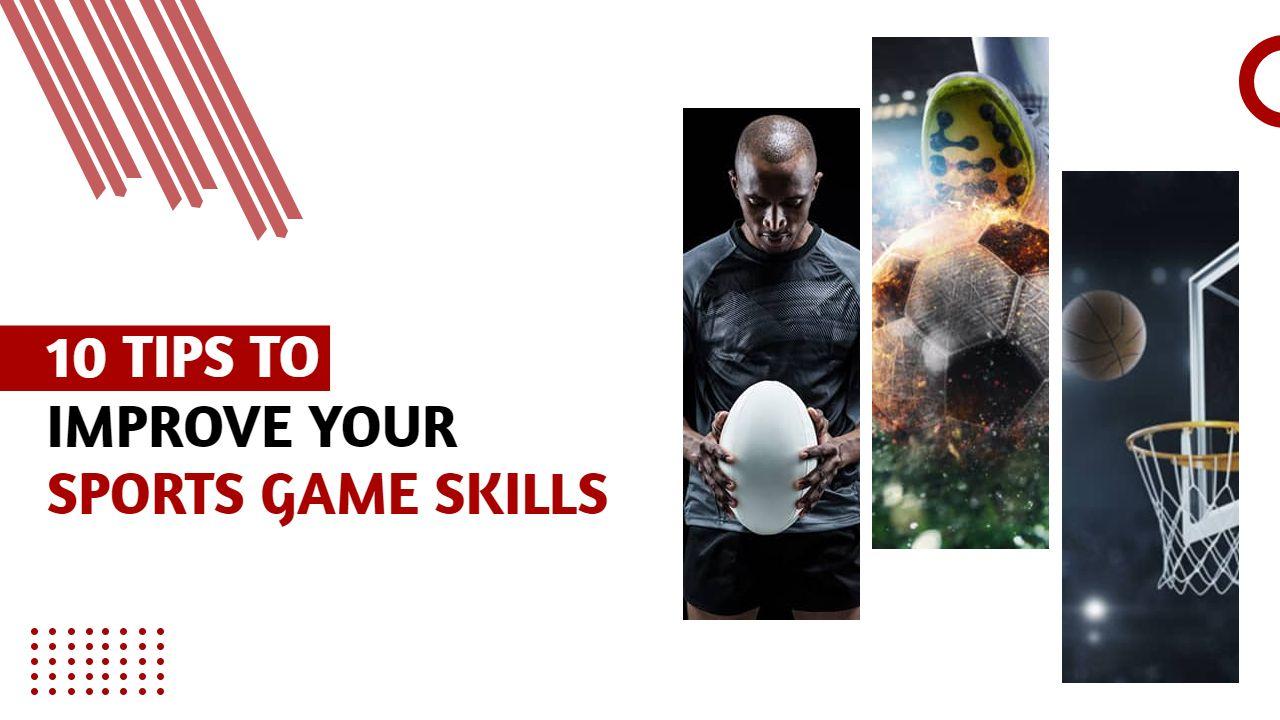 Athletic Skills Improvement Tips Sports YouTube Thumbnail Template
