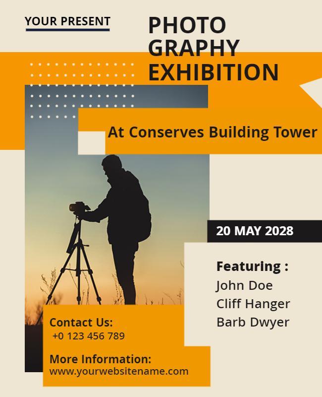 Aths Special Photography Exhibition Flyer Template