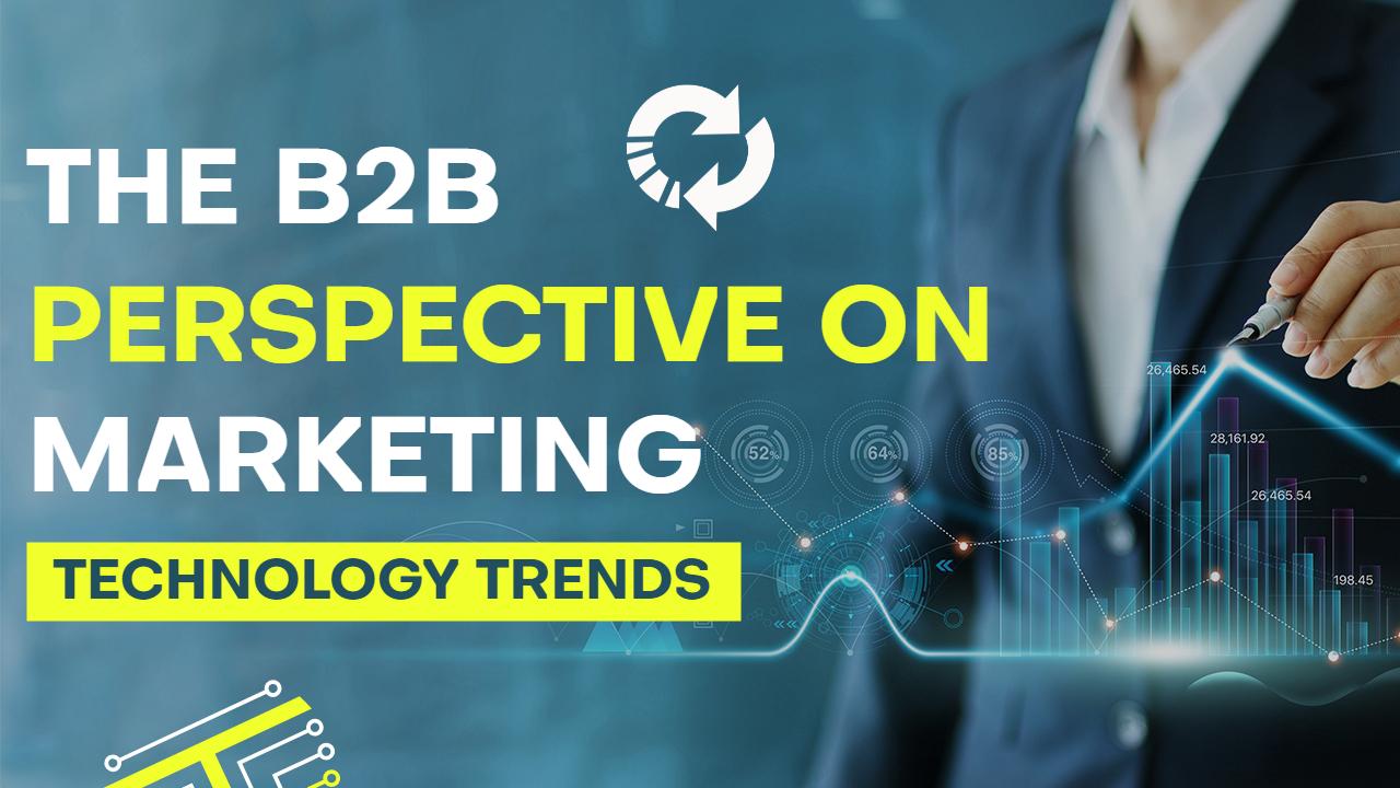B2B Marketing Insights Analytics Technology YouTube Thumbnail Template